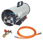 Gasheizgebläse Modell 15 R Inox