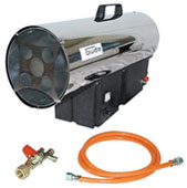 Gasheizgebläse Modell 30 R Inox